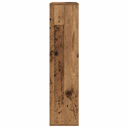 Bookcase Old Wood 89x24x101,5 cm Engineered Wood