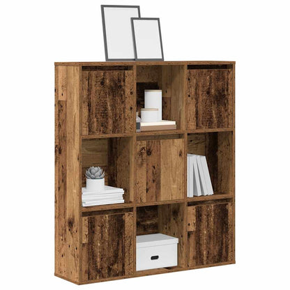 Bookcase Old Wood 89x24x101,5 cm Engineered Wood
