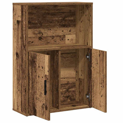 Bookcase Old Wood 60x24x85 cm Engineered Wood
