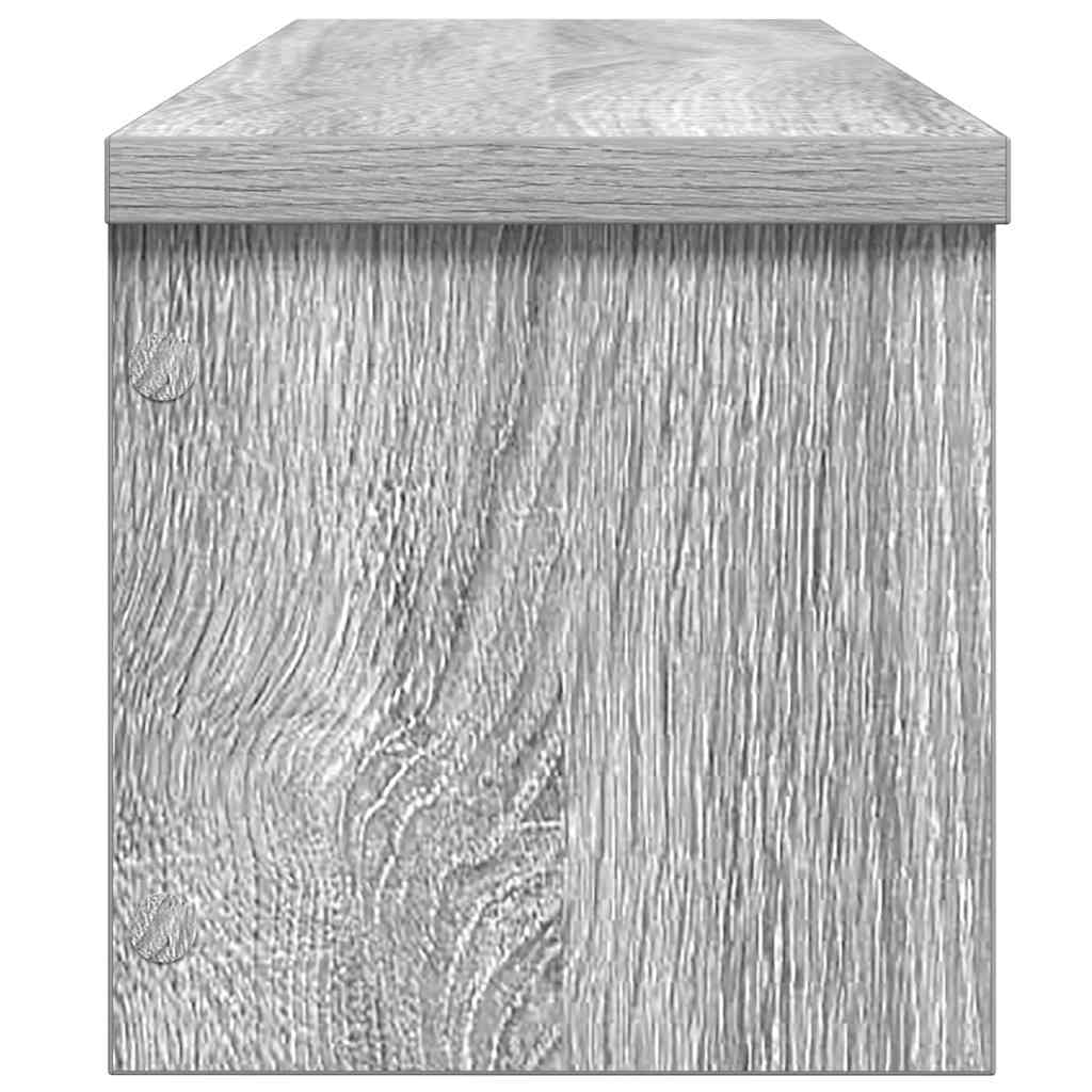 Kitchen Rack Stackable Grey Sonoma 50x15x16 cm Engineered Wood