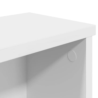 Kitchen Rack Stackable White 60x15x16 cm Engineered Wood