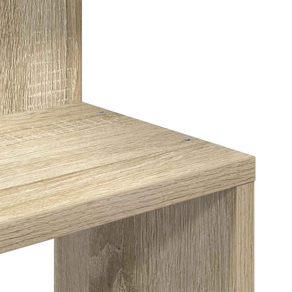 Wall Corner Shelf Sonoma Oak 32x32x127,5 cm Engineered Wood