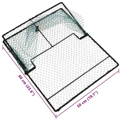 Bird Trap Folding Green 50 x 60 x 1.9 cm Polyethylene