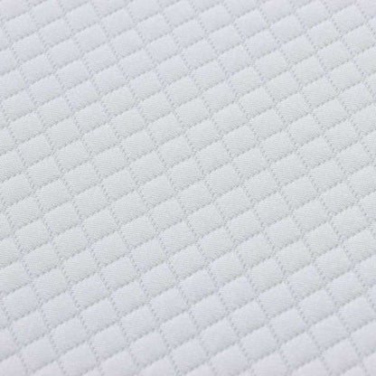 Mattress White and Grey 100 x 200 cm Pocket Spring