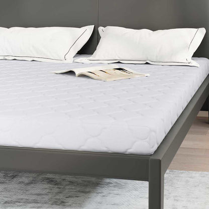 Mattress White 140 x 200 cm PU Foam
