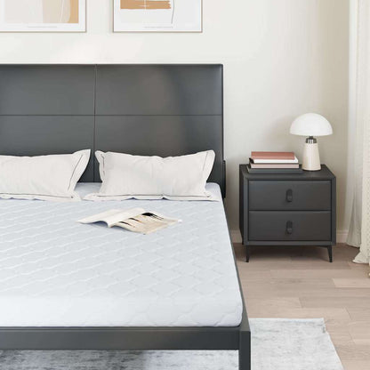 Mattress White 140 x 200 cm PU Foam