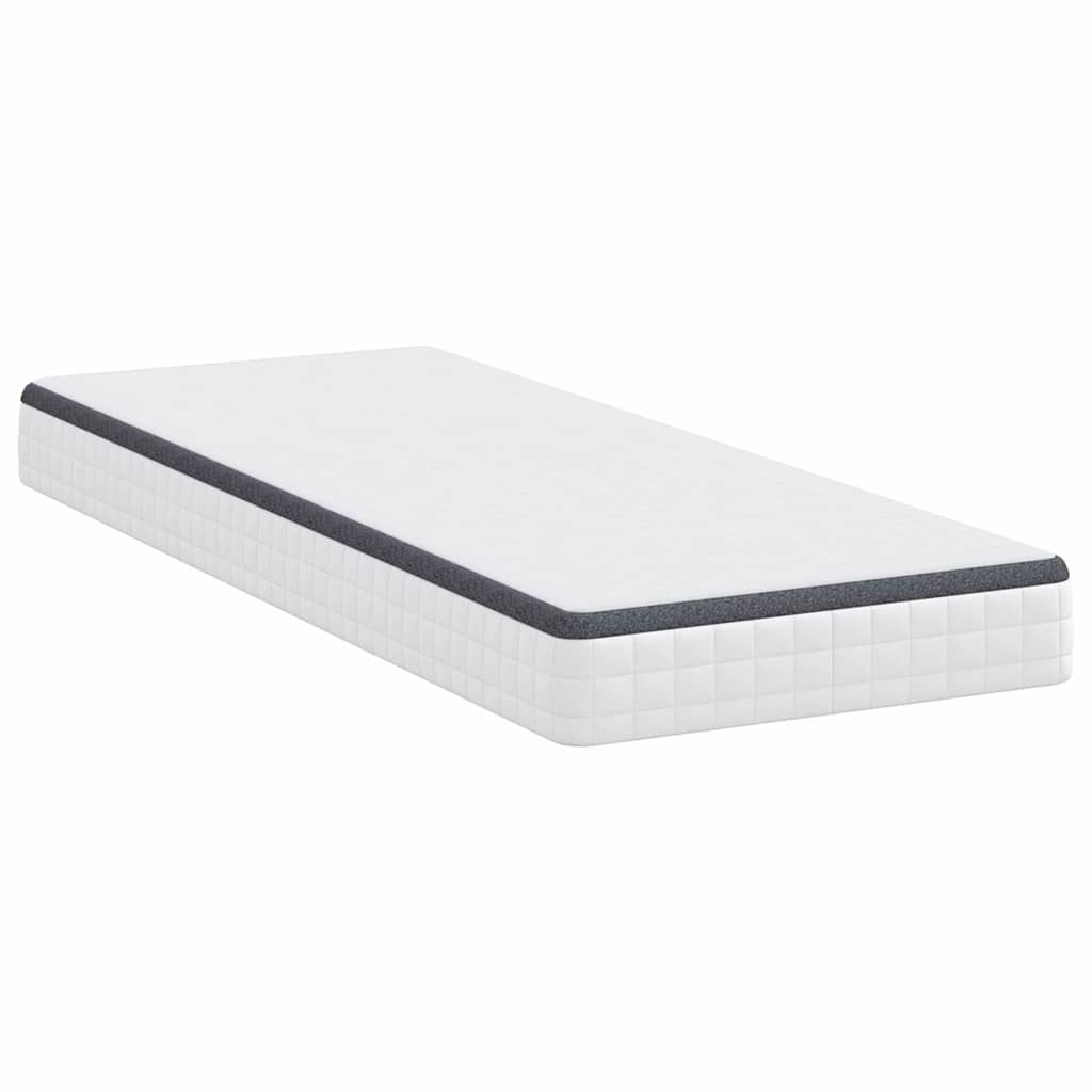 Mattress White and Grey 80 x 200 cm Bonell Spring
