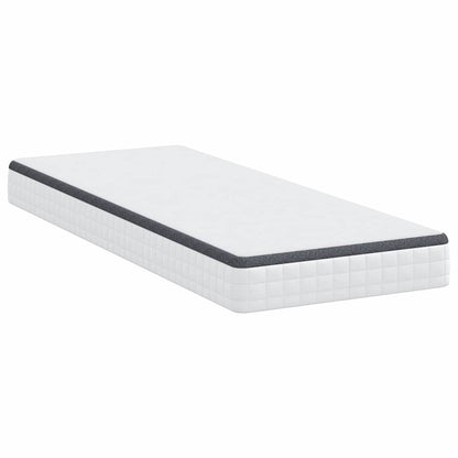 Mattress White and Grey 80 x 200 cm Bonell Spring