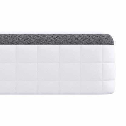 Mattress White and Grey 80 x 200 cm Bonell Spring