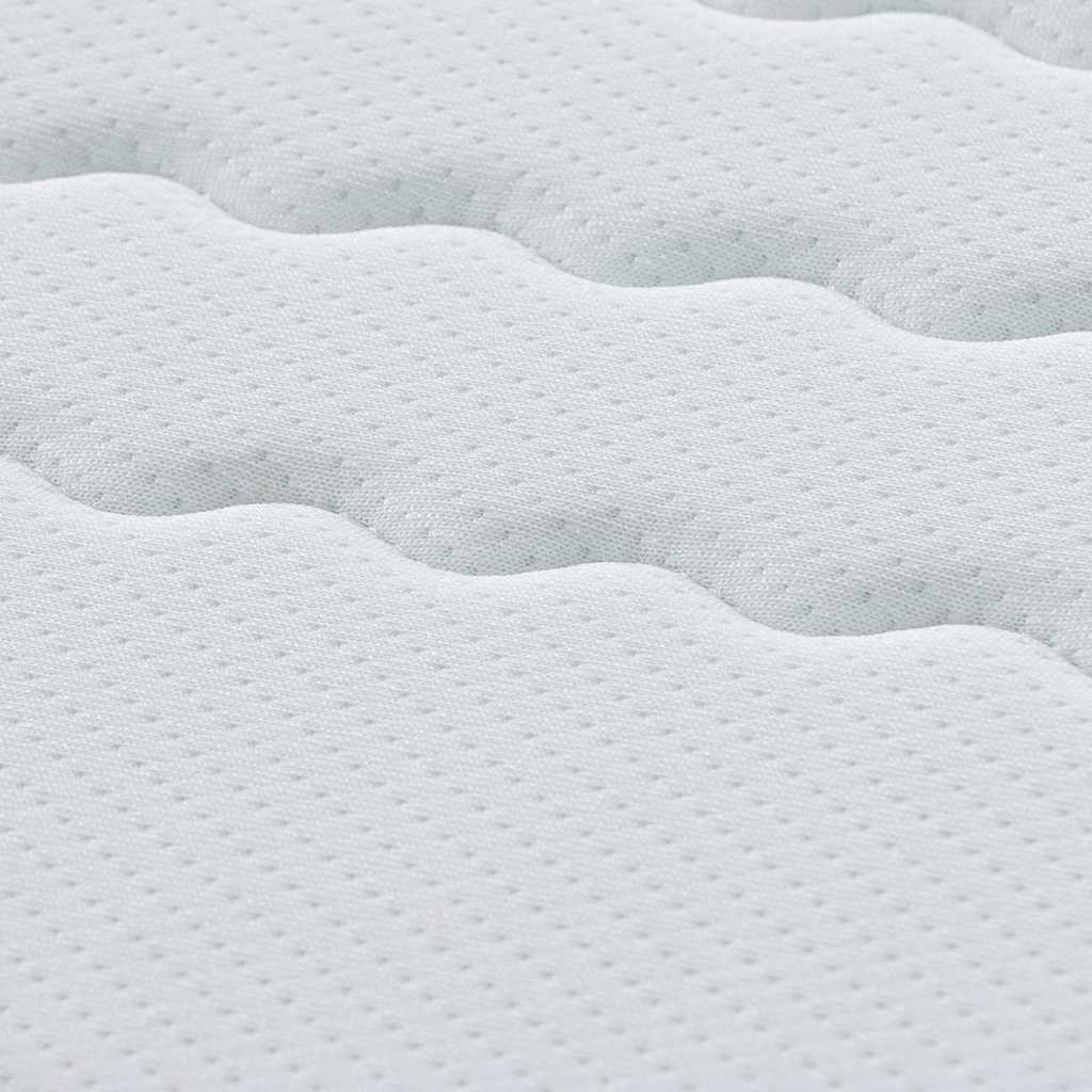 Mattress White and Grey 100 x 200 cm Bonell Spring