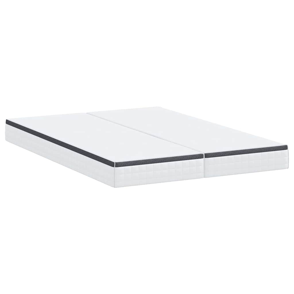 Mattress 2 pcs White and Grey 70 x 200 cm Bonell Spring