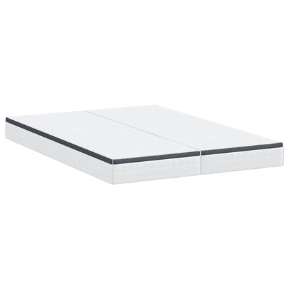Mattress 2 pcs White and Grey 70 x 200 cm Bonell Spring