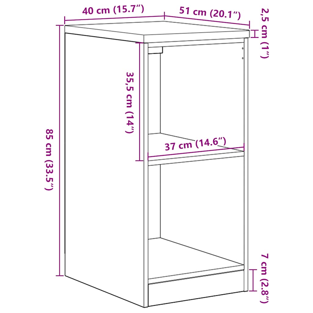 Garage Storage Cabinet Black 40x51x85 cm Solid Wood Pine