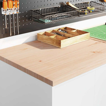 Garage Storage Cabinet White 60x51x85 cm Solid Wood Pine