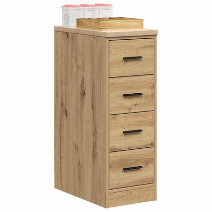 Garage Storage Cabinet Artisan Oak 30x51x85 cm Solid Wood Pine