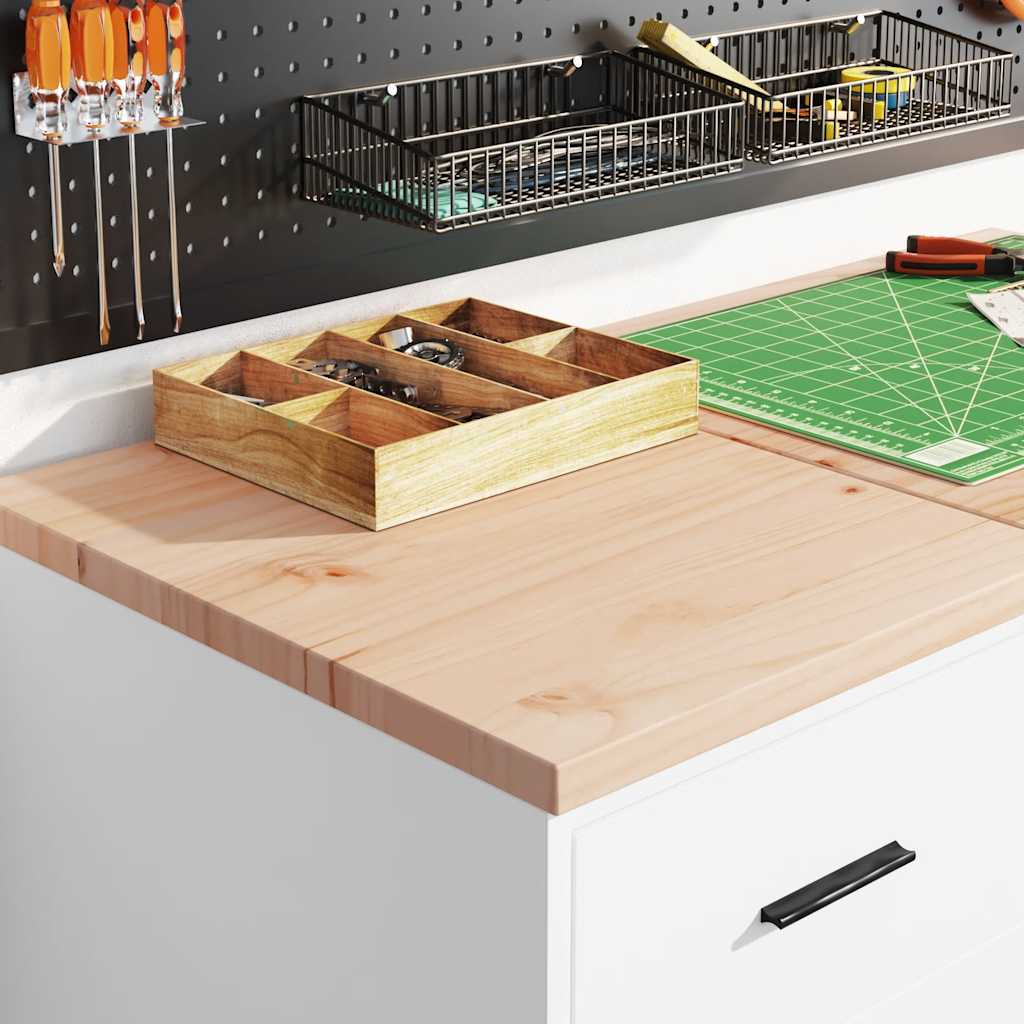 Garage Storage Cabinet White 40x51x85 cm Solid Wood Pine