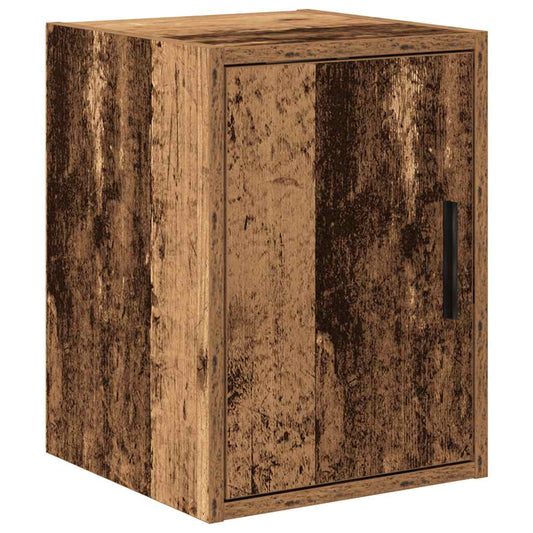 Garage Wall Cabinet Old Wood Engineered Wood