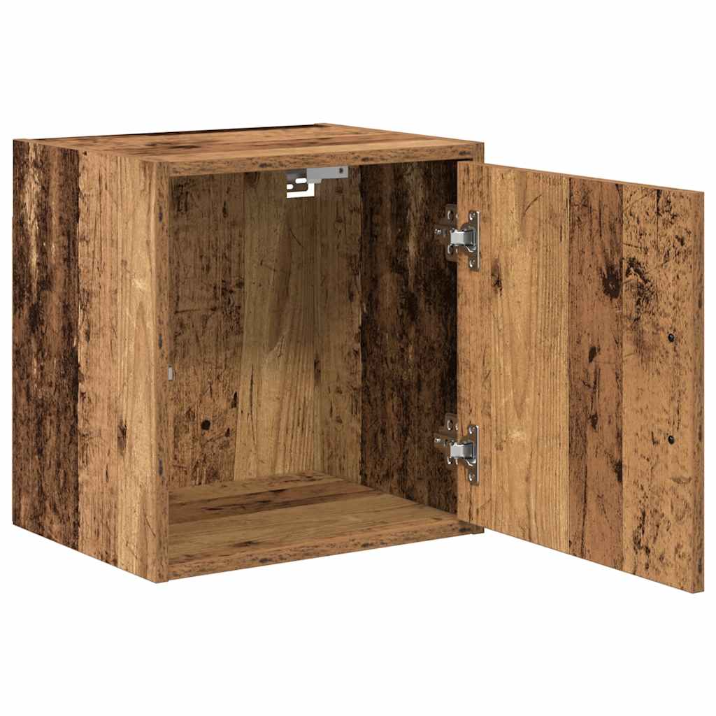 Garage Wall Cabinet Old Wood Engineered Wood