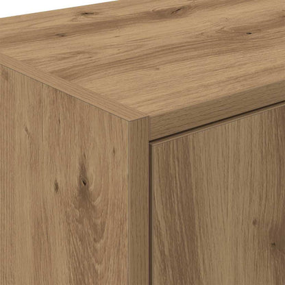 Garage Wall Cabinet Artisan Oak Engineered Wood