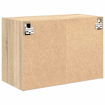 Garage Wall Cabinet Sonoma Oak Engineered Wood