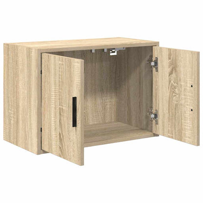 Garage Wall Cabinets 2 pcs Sonoma Oak Engineered Wood