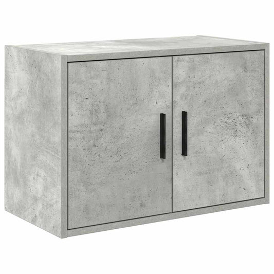 Garage Wall Cabinet Concrete Grey Engineered Wood