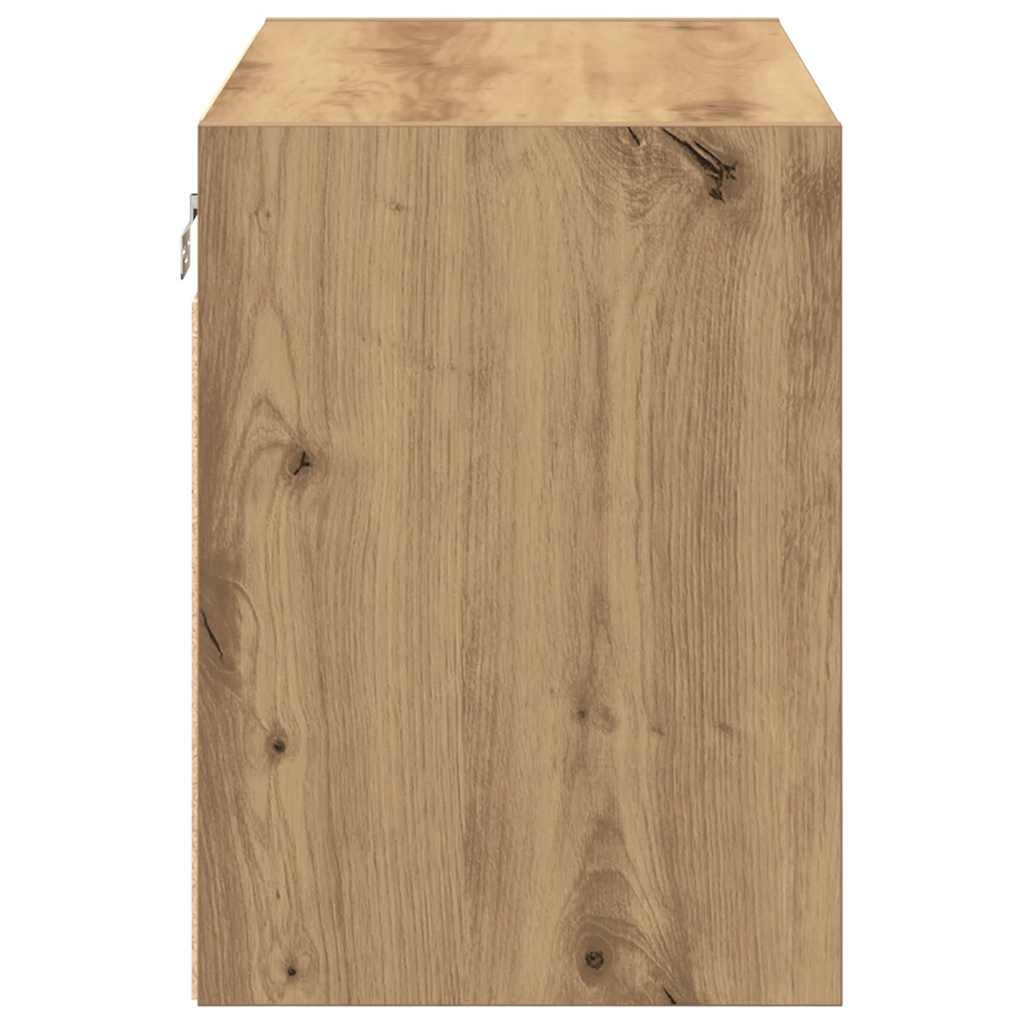 Garage Wall Cabinets 2 pcs Artisan Oak Engineered Wood