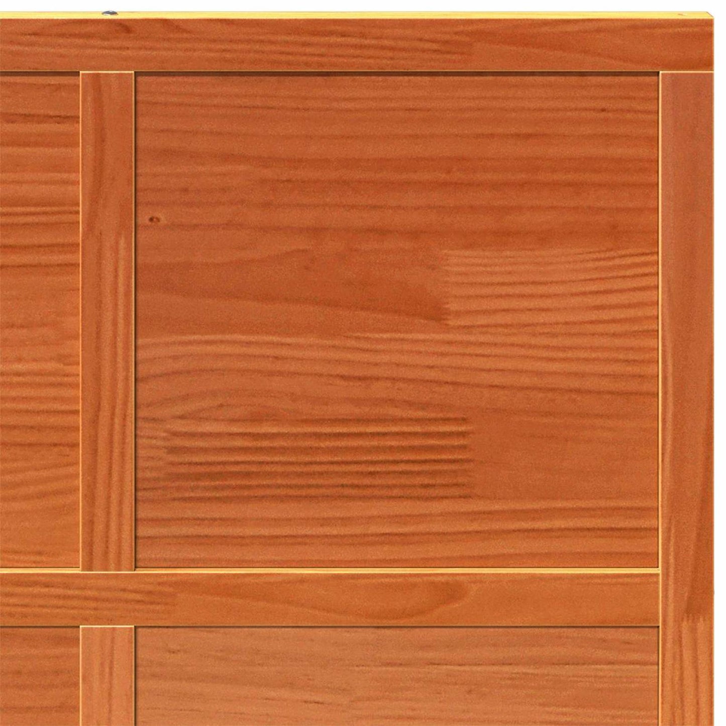 Barn Door Wax brown 90 x 208 cm Solid Pine Wood