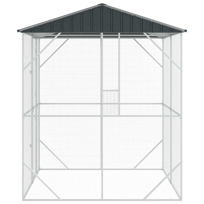 Bird Cage Anthracite 215 x 208 x 247 cm Galvanised Steel