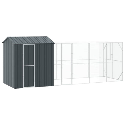 Bird Cage Anthracite 621 x 208 x 247 cm Galvanised Steel