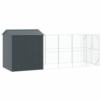 Bird Cage Anthracite 621 x 208 x 247 cm Galvanised Steel