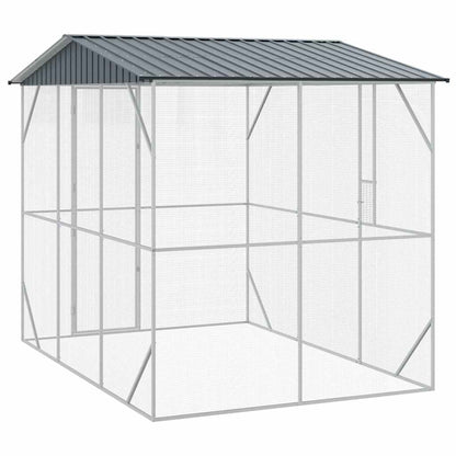 Bird Cage Anthracite 227 x 310 x 247 cm Galvanised Steel