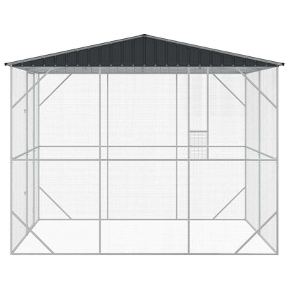 Bird Cage Anthracite 227 x 310 x 247 cm Galvanised Steel