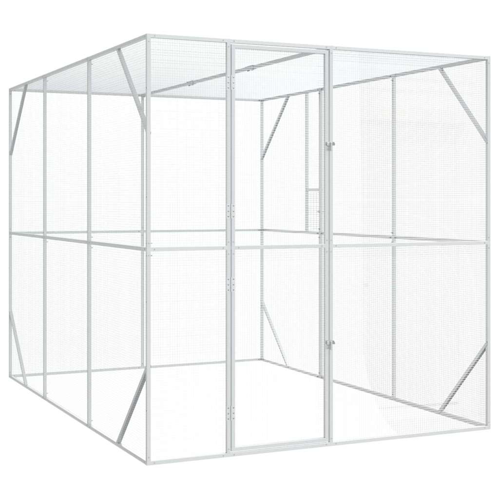 Bird Cage Anthracite 210 x 304 x 213 cm Galvanised Steel