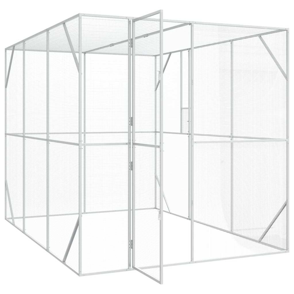 Bird Cage Anthracite 210 x 304 x 213 cm Galvanised Steel