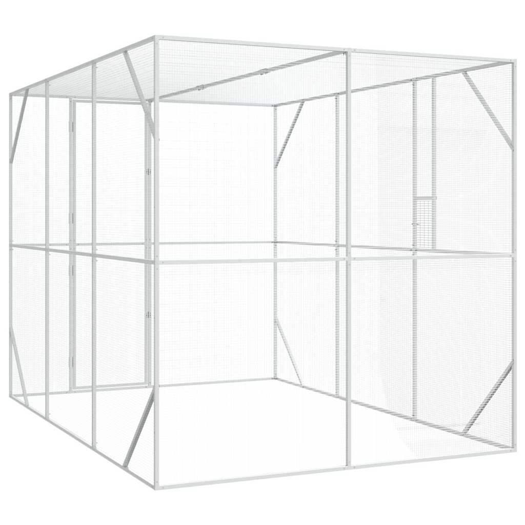 Bird Cage Anthracite 210 x 304 x 213 cm Galvanised Steel