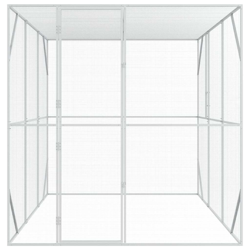 Bird Cage Anthracite 210 x 304 x 213 cm Galvanised Steel