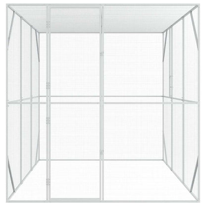 Bird Cage Anthracite 210 x 304 x 213 cm Galvanised Steel