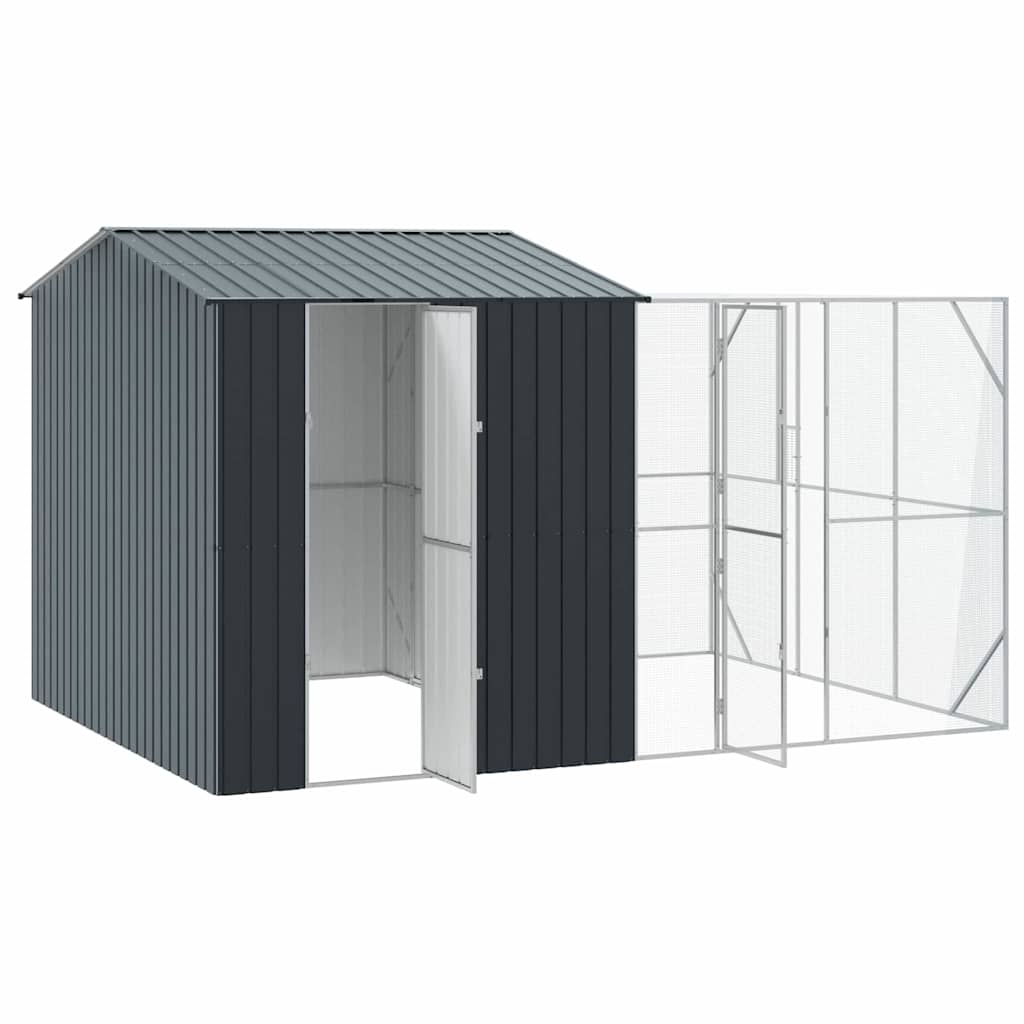 Bird Cage Anthracite 425 x 304 x 247 cm Galvanised Steel