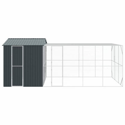 Bird Cage Anthracite 635 x 304 x 247 cm Galvanised Steel