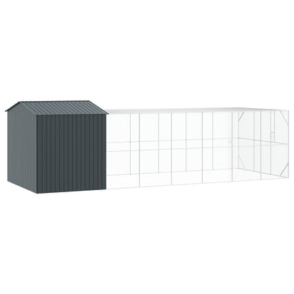 Bird Cage Anthracite 845 x 304 x 247 cm Galvanised Steel