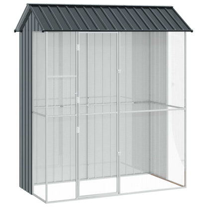 Bird Cage Anthracite 215 x 110 x 247 cm Galvanised Steel