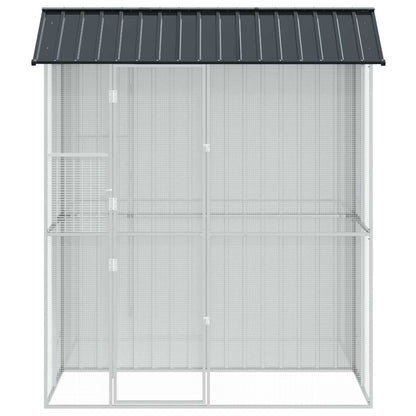 Bird Cage Anthracite 215 x 110 x 247 cm Galvanised Steel