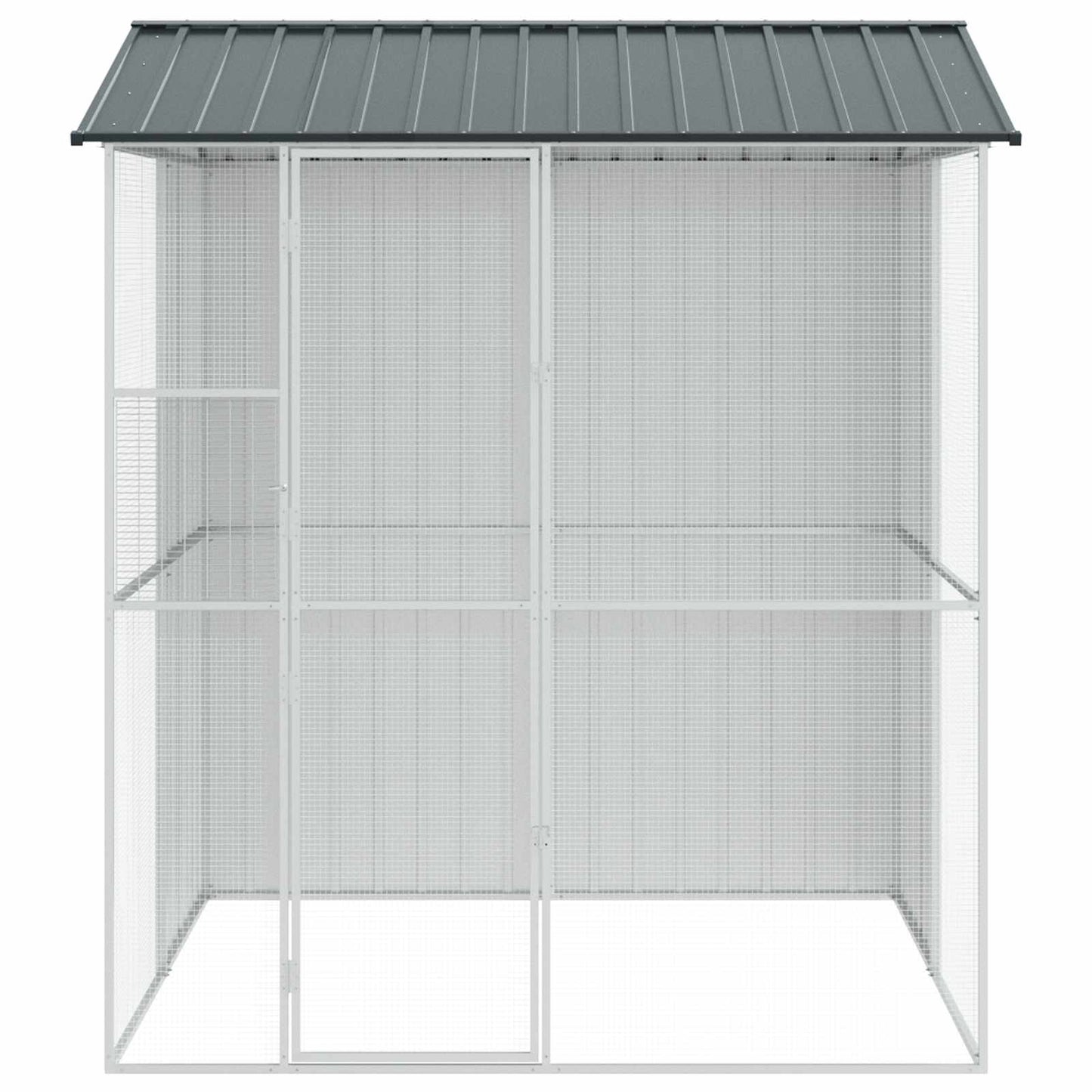 Bird Cage Anthracite 215 x 210 x 247 cm Galvanised Steel