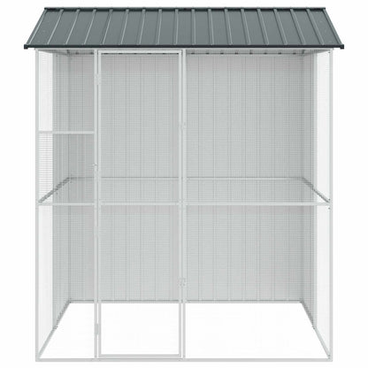 Bird Cage Anthracite 215 x 210 x 247 cm Galvanised Steel