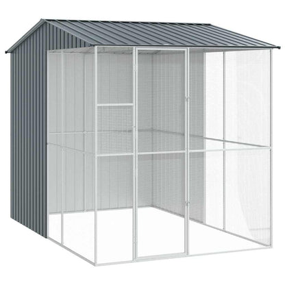 Bird Cage Anthracite 215 x 310 x 247 cm Galvanised Steel