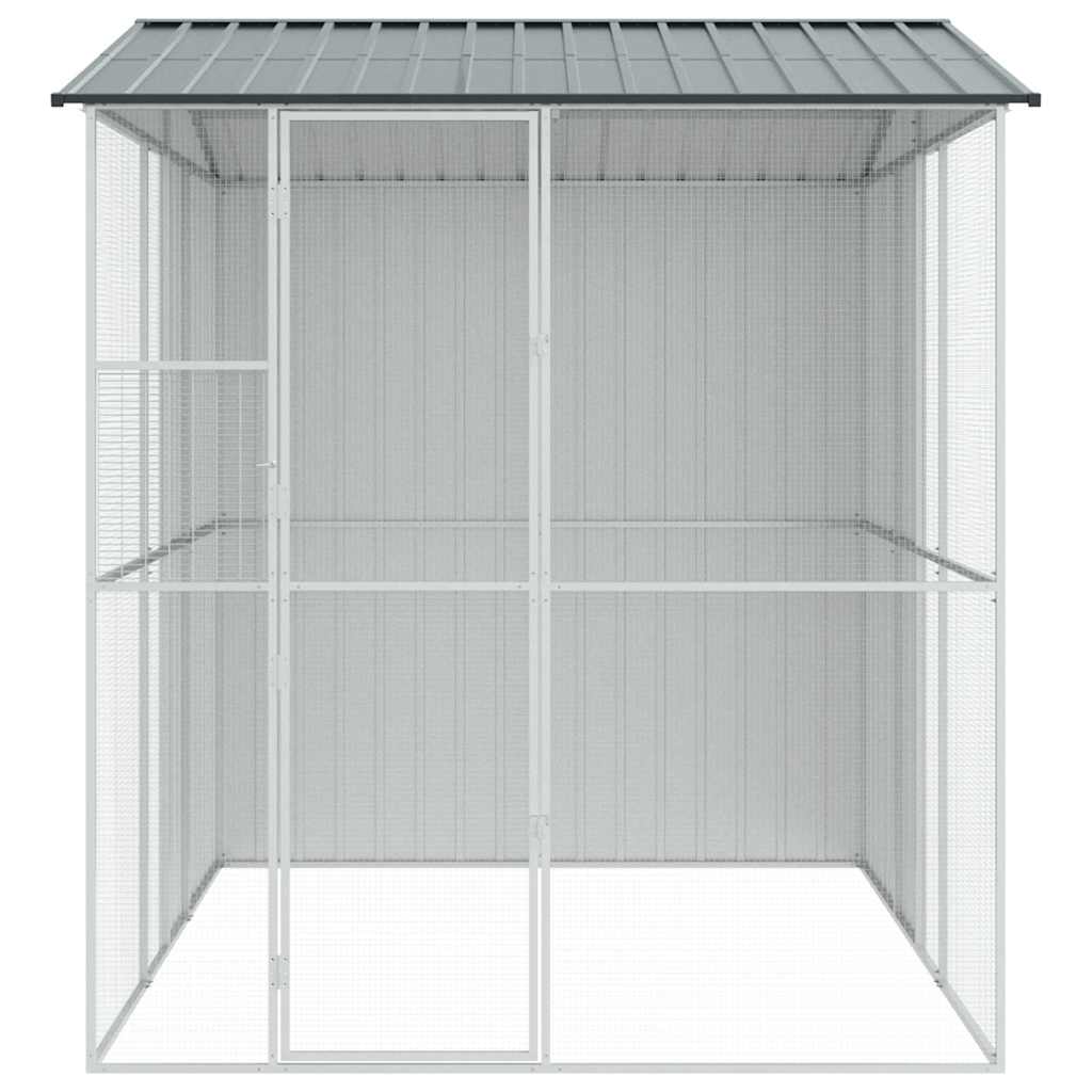 Bird Cage Anthracite 215 x 310 x 247 cm Galvanised Steel
