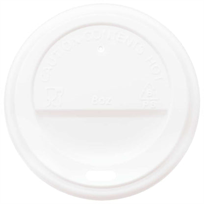 Paper Coffee Cups with Lids 1000 pcs 8oz 200ml