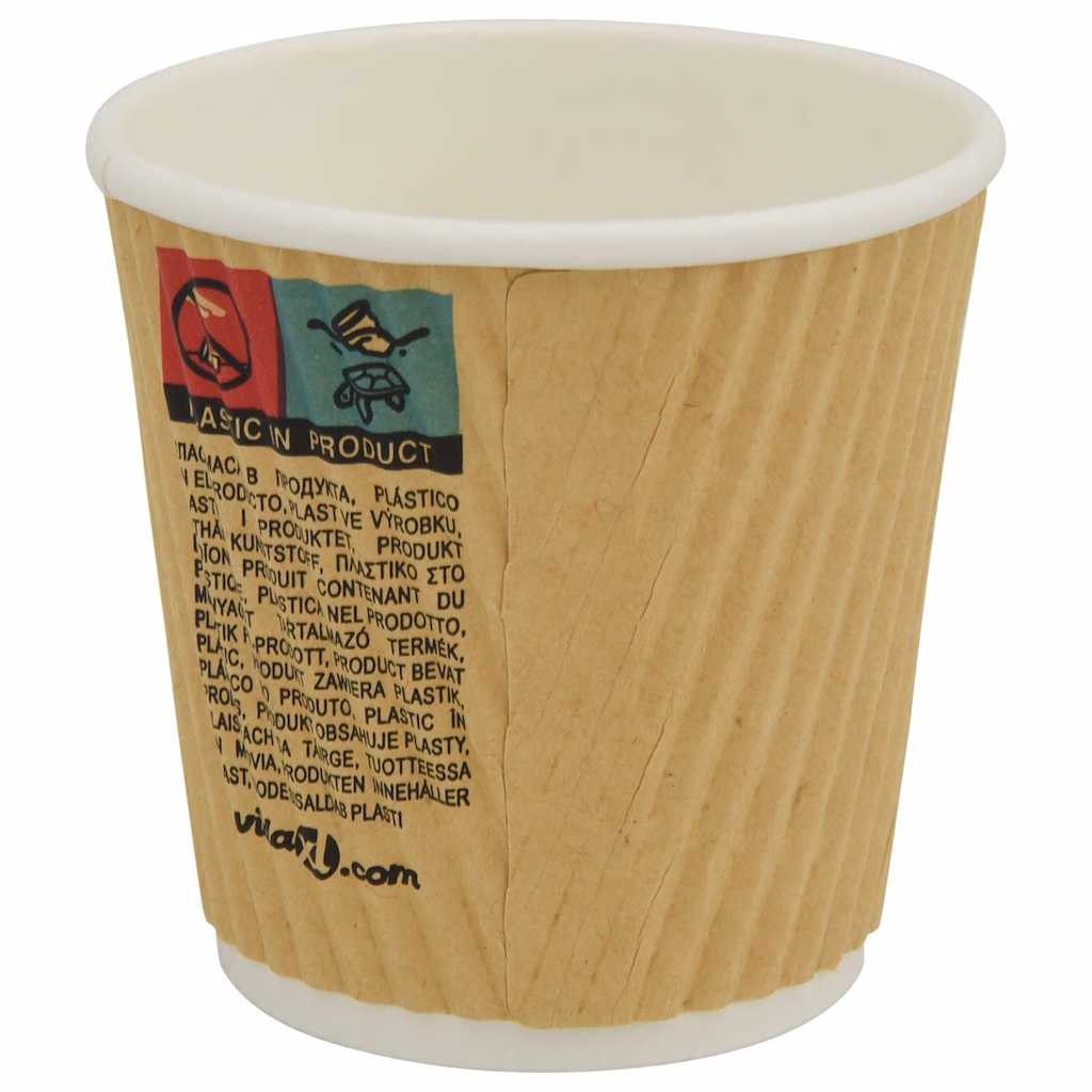 Paper Coffee Cups with Lids 1000 pcs 4oz 100ml