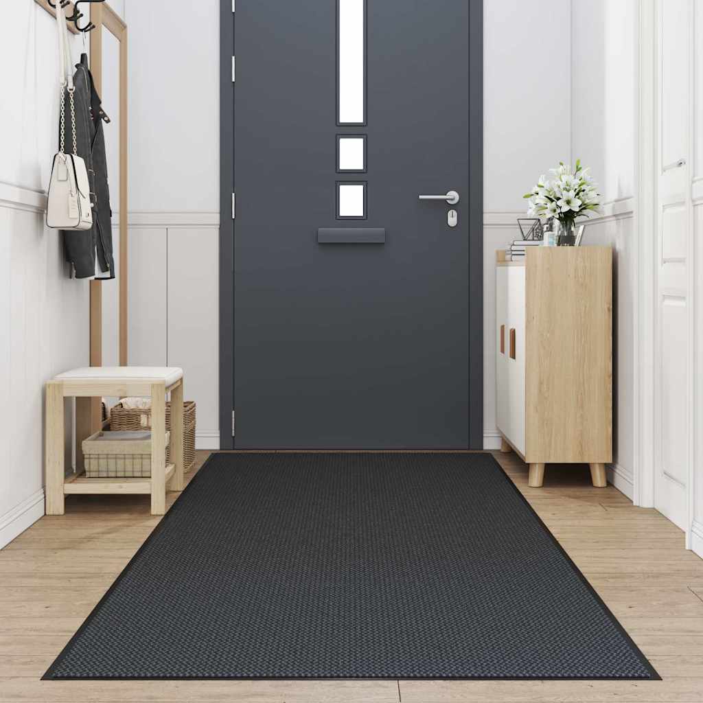Doormat Black 115x300 cm